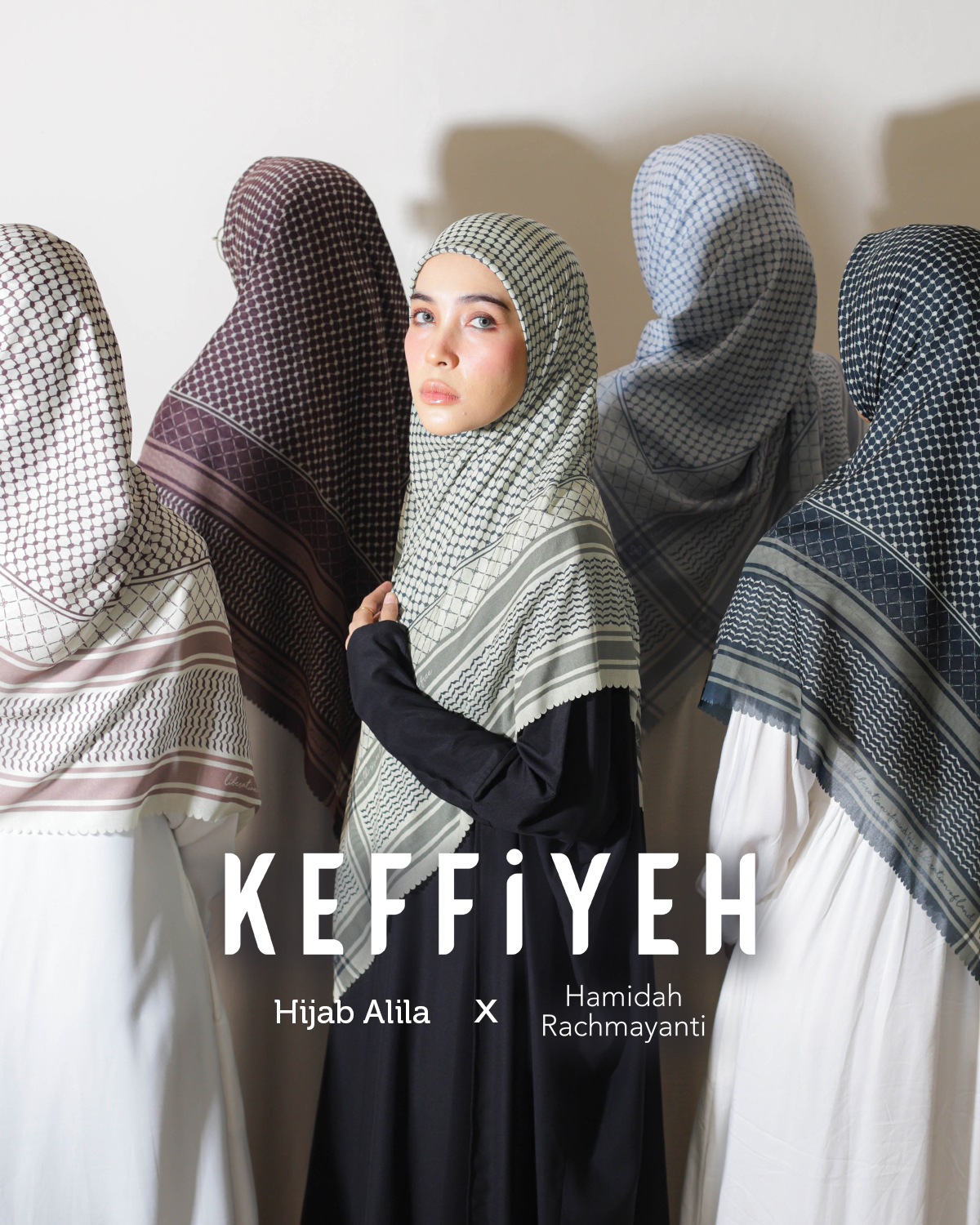 Keffiyeh Scarf by Hijab Alila dan Hamidah Rachmayanti